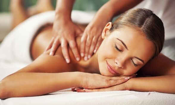 A course of massage helps to get rid of osteochondrosis of the chest
